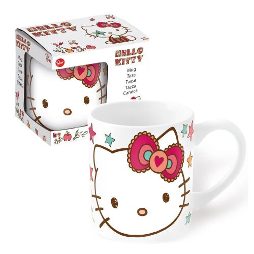 Hello Kitty Stars porcelán bögre 325 ml (11 oz) Díszdobozban