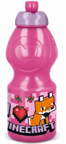 Minecraft Girls műanyag sportkulacs 400 ml