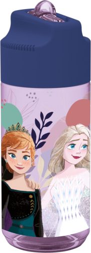 Disney Jégvarázs Journey Hydro műanyag szívószálas kulacs 430 ml