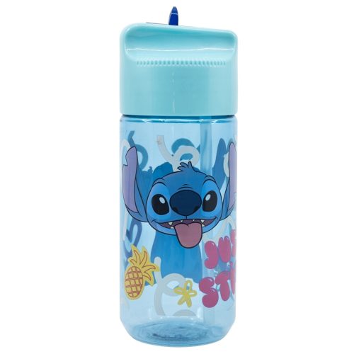 Disney Lilo és Stitch Palms Hydro műanyag szívószálas kulacs 430 ml