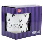 Wednesday Nevermore porcelán bögre 325 ml (11 oz) Díszdobozban