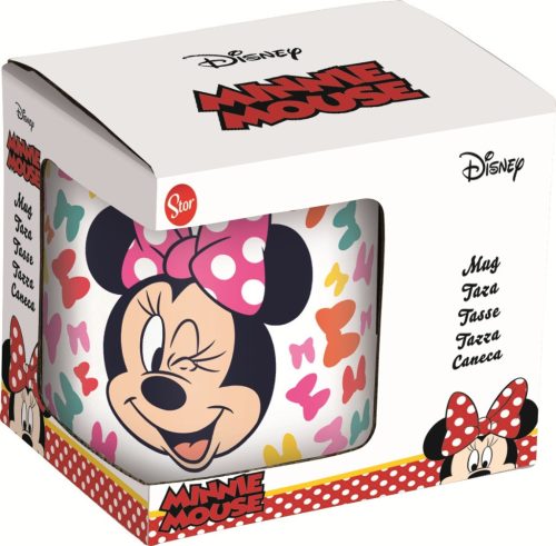 Disney Minnie Bows porcelán bögre 235 ml (8 oz) Díszdobozban