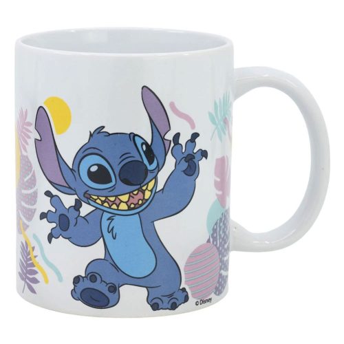 Disney Lilo és Stitch, A csillagkutya Hawaian porcelán bögre 325 ml (11 oz) Díszdobozban