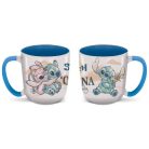 Disney Lilo és Stitch, A csillagkutya Ohana Elite porcelán bögre 380 ml (13 oz) Díszdobozban