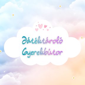 Játéktároló / Gyerekbútor